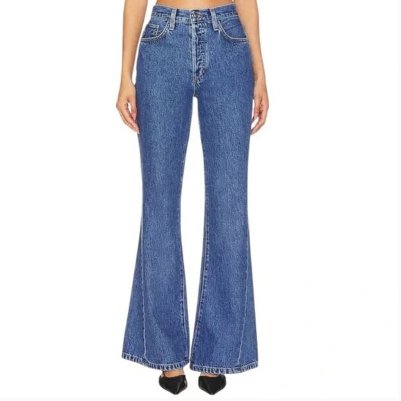 New! Favorite Daughter Valentina Super High Rise Flare in Boulder 25 - Picture 8 of 9